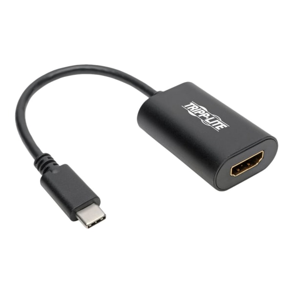 Eaton Tripp Lite Series USB C to HDMI Video Adapter Converter 4Kx2K M/F, USB-C to HDMI, USB Type-C to HDMI, USB Type C to HDMI 6in - External video ad -  U444-06N-HD4K6B