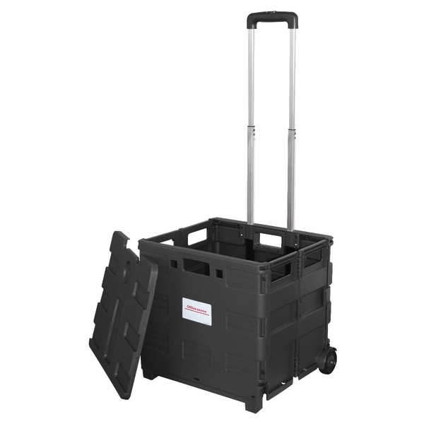 UPC 011491026875 product image for Office Depot® Brand Mobile Folding Cart With Lid, 16