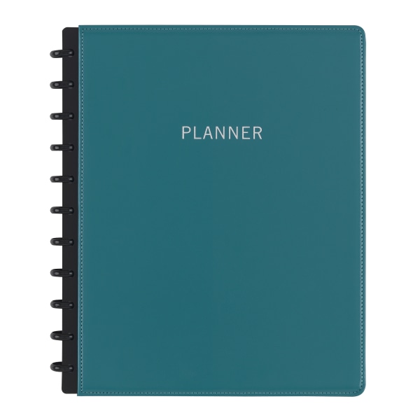 2020 2021 Monthly Calendar for Discbound Planners , 8.5 x 11 TUL Letter Size Fits with Circa Letter Planner sold separately Fish and Hook Pattern 18 Month Calendar Arc by Staples 