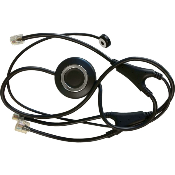 Electronic Hook Switch CABLE (EHS) for The ZuM Maestro DECT Headsets for Avaya Phones () - Phone Cable for IP Phone, Headset - Black - Spracht EHS-2005