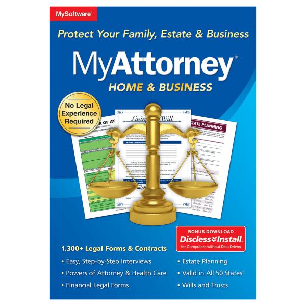 Avanquest Software MyAttorney Home & Business, Windows® Compatible, ESD