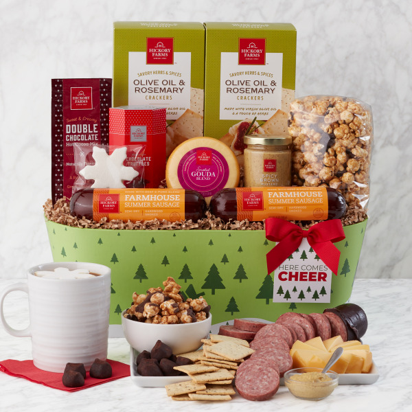 Givens Here Comes Cheer Sweet And Savory Gift Basket -  5248