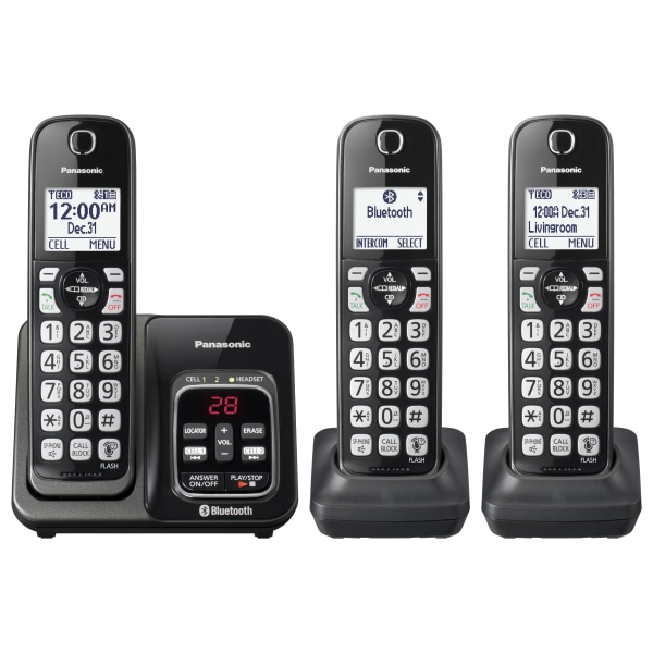 Photos - Cordless Phone Panasonic ® KX-TGD563M DECT 6.0 PLUS Expandable Digital  System 