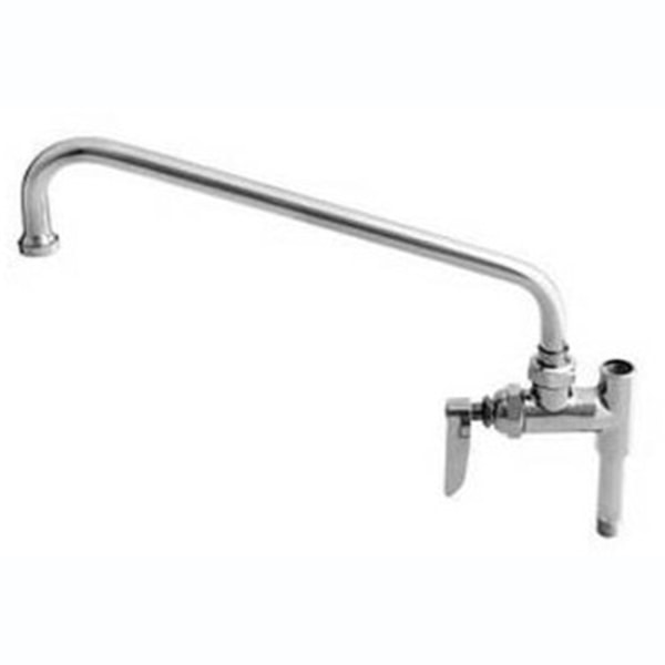 T&S Brass Pre-Rinse Add-On Faucet, Stream Regulator Nozzle, 12, Stainless - B-0156-M - Hardware Install the T&S Brass Pre-Rinse Add-On Faucet. The sku B-0156-M