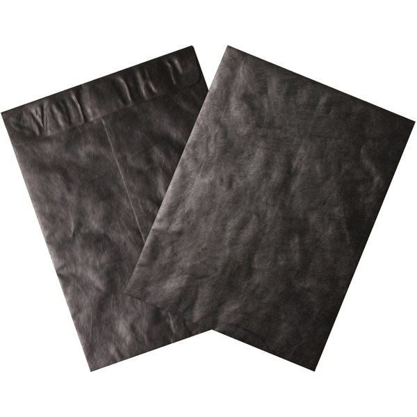 Office Depot Brand Tyvek Envelopes, 10 x 13, Black, Pack Of 100