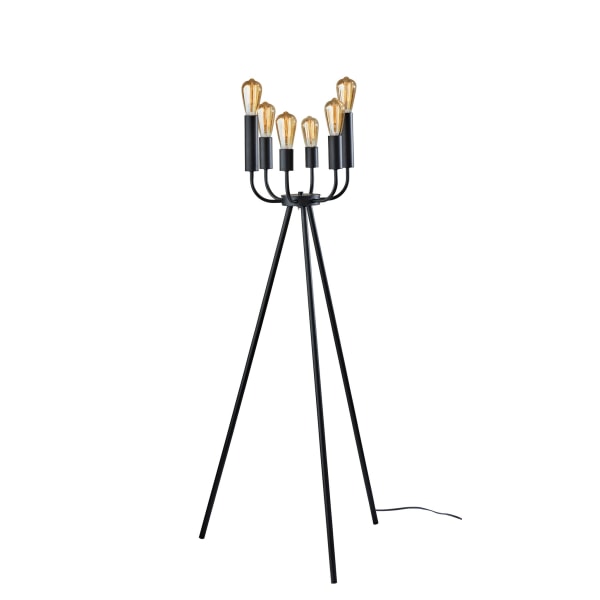 Adesso Rory Floor Lamp, 55""H, Black -  6199-01