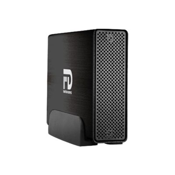 Fantom Drives 8TB External Hard Drive Aluminum Case Black