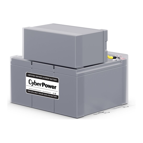 CyberPower RB1290X4K - UPS battery - 4 x battery - lead acid - 9 Ah