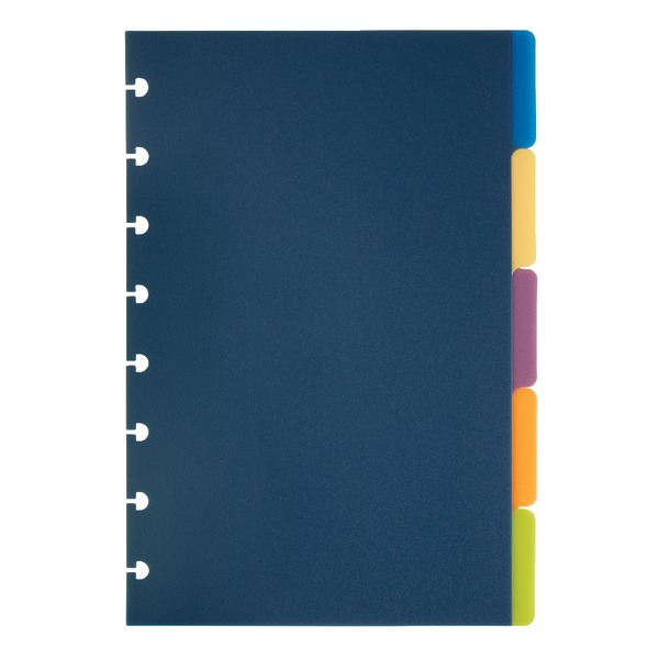 TUL Discbound Tab Dividers, Junior Size, Assorted Colors - JNR-DIV-ASST-5PK - Office Supplies Using tab dividers in your notebook helps you quic sku JNR-DIV-ASST-5PK
