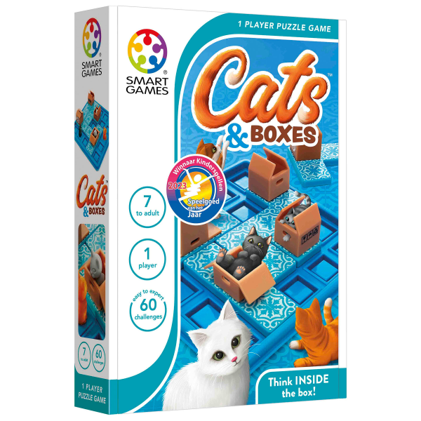 SmartGames Cats & Boxes Puzzle Game
