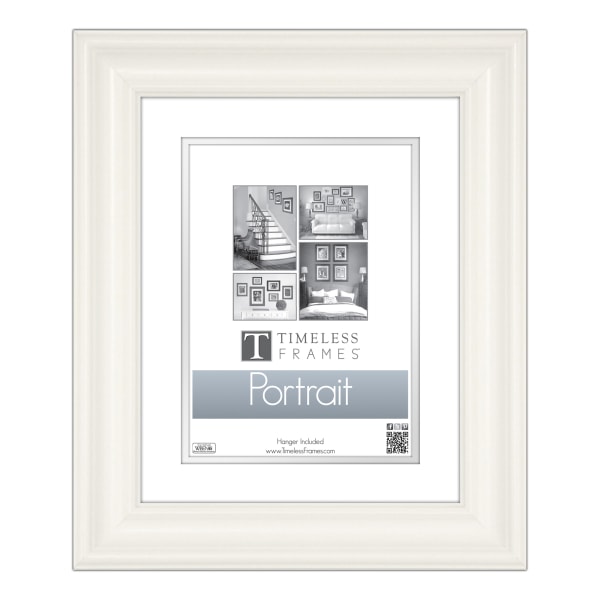 Timeless Frames Lauren Portrait Frame, 8 x 10, White