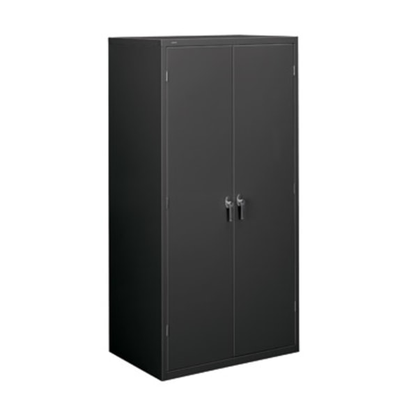 HON Assembled Storage Cabinet, 36w x 24 1/4d x 71 3/4h, 5 Adjustable Shelves with Locking System