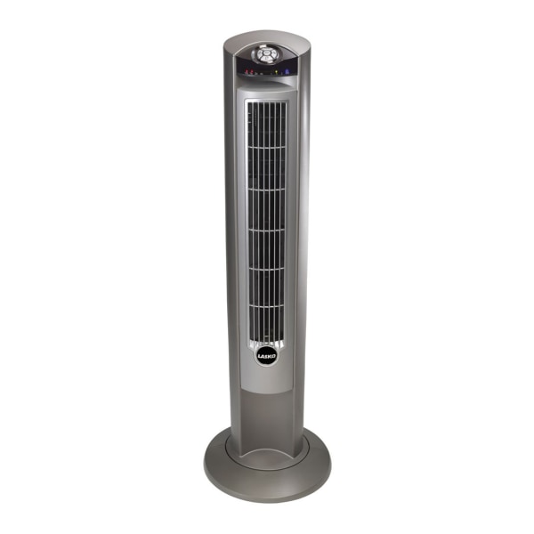 Lasko 42  Wind Curve Tower Fan with Ionizer and Remote  2551  Silver  13  Long  New