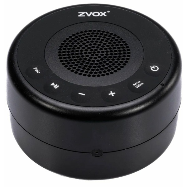 ZVOX - AV70 Portable Bluetooth Accuvoice Speaker - Black