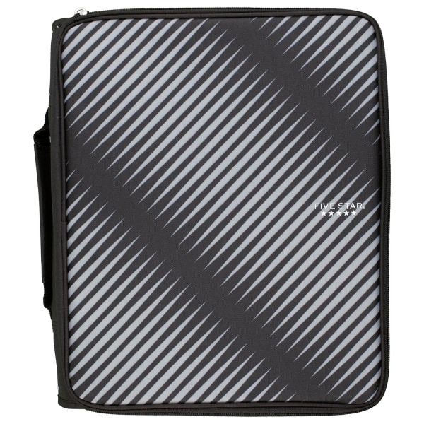 Five Star 2  Zipper Binder Plus Multi Access File  Black (72536)