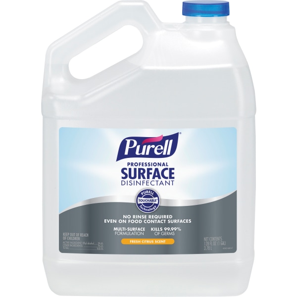 Professional Surface Disinfectant  Fresh Citrus  1 gal Bottle