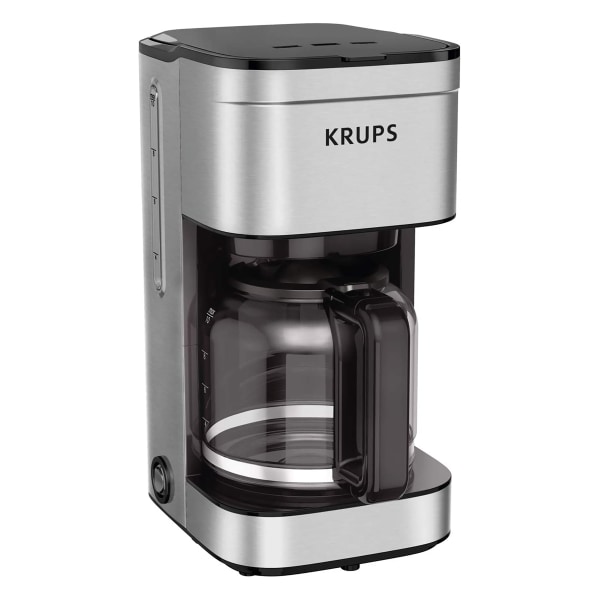 Krups Simply Brew 10-Cup Drip Coffee Maker | Stainless Steel