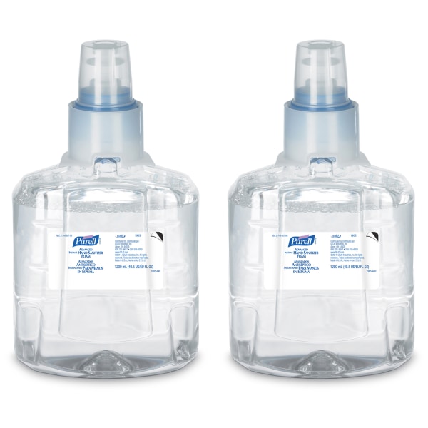 PURELL®  GOJ190502  LTX-12 Dispenser Refill Hand sanitze  1 Each  40.6 fl oz (1200 mL)