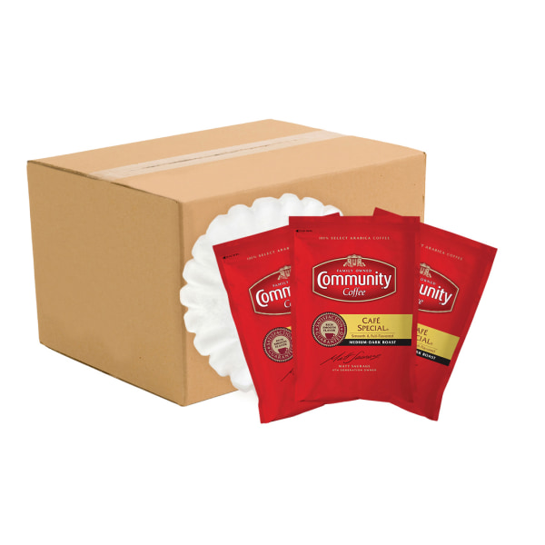 2025 Community Coffee Cafe Pre-Measured Coffee Packs- Pack of 40