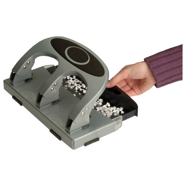 Office Depot Brand Deluxe 3-Hole Heavy-Duty Punch