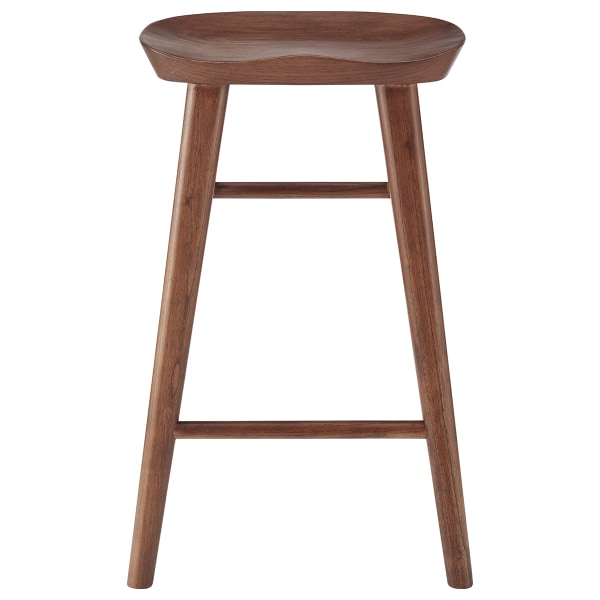 Eurostyle Vieno Counter Stool, Walnut