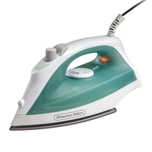 Proctor SilexProctor Silex Non-Stick Iron, 5"H x 4"W x 9-3/4"D, Blue