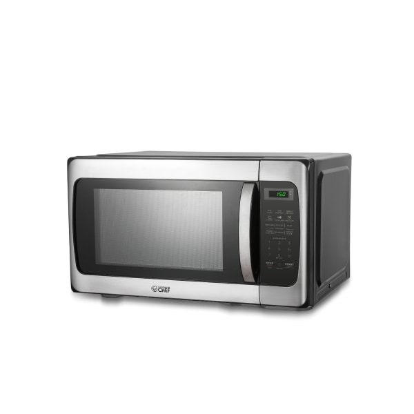 1.1 Cu. Ft. Counter Top Microwave, Stainless Steel