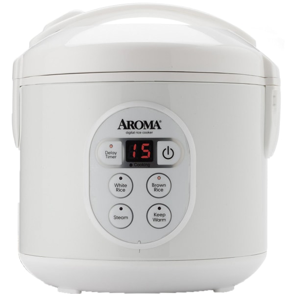 Aroma® 8-Cup (Cooked) / 2Qt. Digital Rice & Grain Multicooker