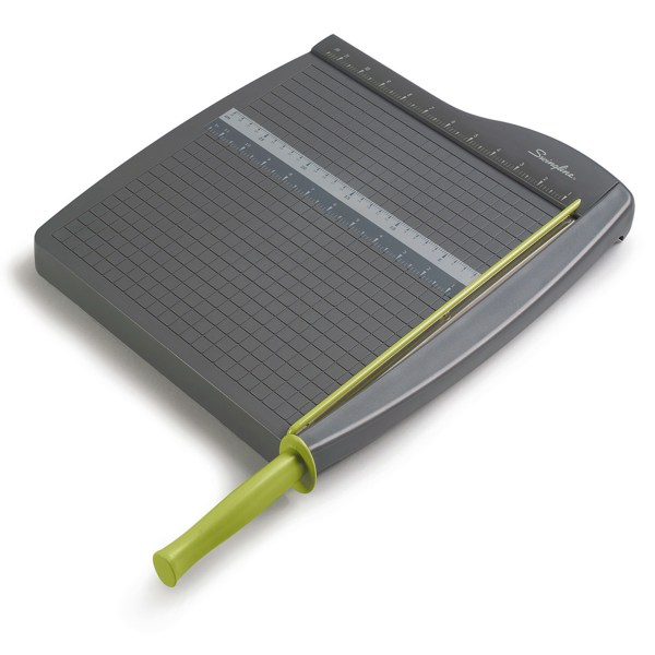 Swingline Guillotine Paper Trimmer - Gray/Teal