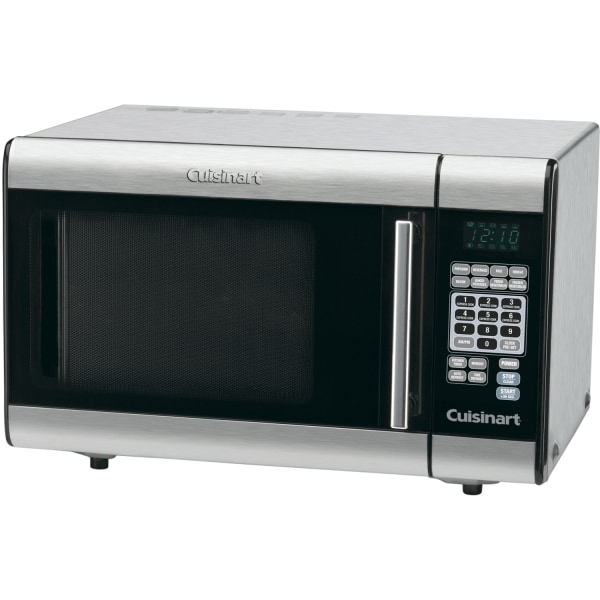 Cuisinart - 1.0 Cu. Ft. Mid-Size Microwave - Stainless Steel