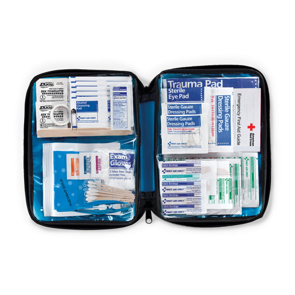 First Aid Only  FAO428  131-piece Essentials First Aid Kit  1 Each  Blue