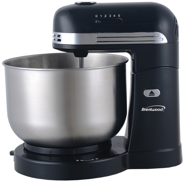 Brentwood Appliances 5-Speed Stand Mixer with 3.5 Quart Stainless Steel Mixing Bowl