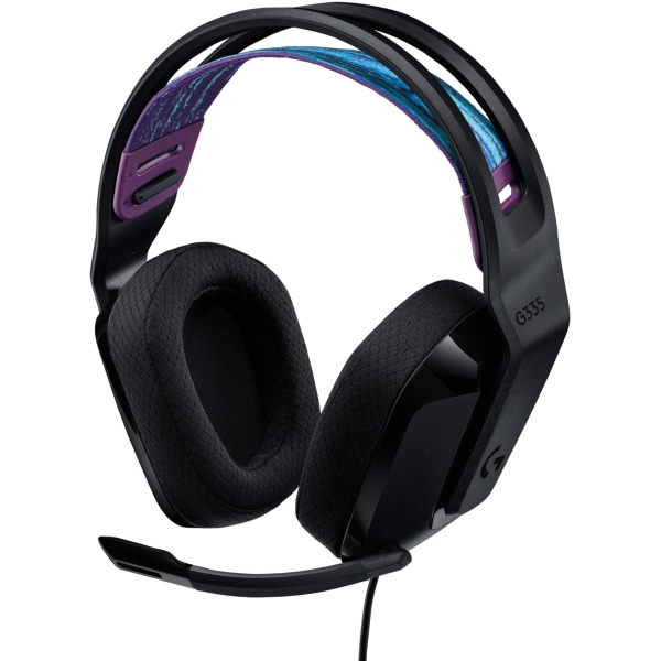 Logitech - G335 Wired Gaming Headset for PC, PS5, PS4, Xbox One, Xbox Series X|S, Nintendo Switch - Black