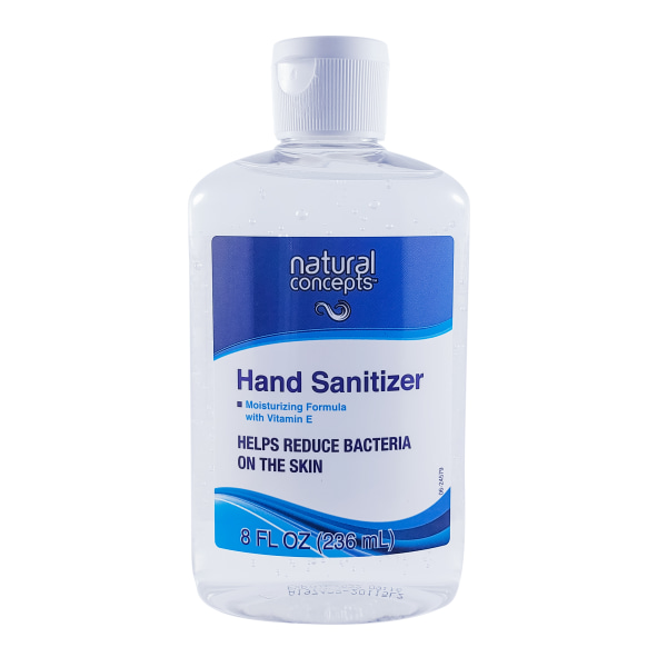 Natural Concepts Antibacterial Gel Hand Sanitizer, Fresh Scent, 8 Oz Bottle 5017493