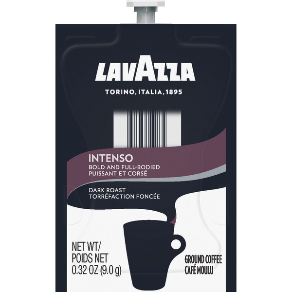 ( best by 23/12/16) Lavazza Intenso Coffee Freshpack, Intenso, 0.32 oz Pouch, 76/Carton