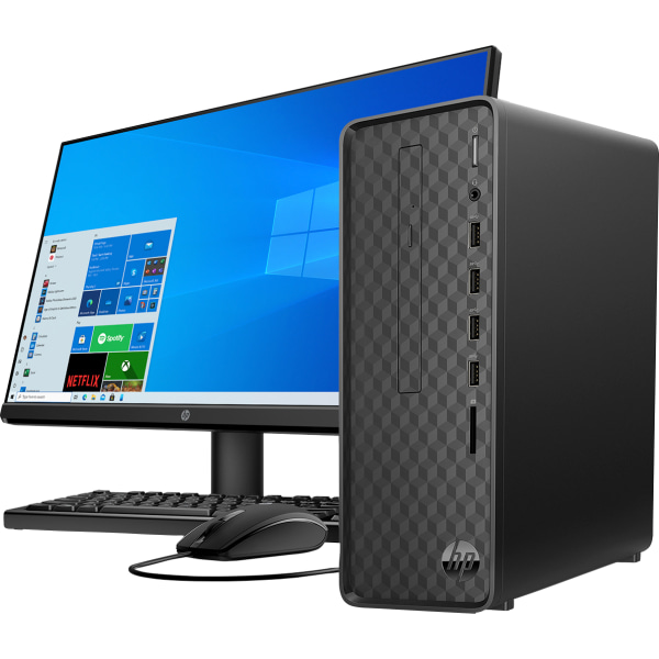 HP Slim S01aF0006b 23.8" Allinone Desktop, AMD Ryzen 3, 8GB RAM