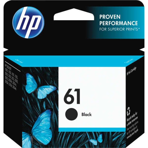 HP - 61 Standard Capacity Ink Cartridge - Black