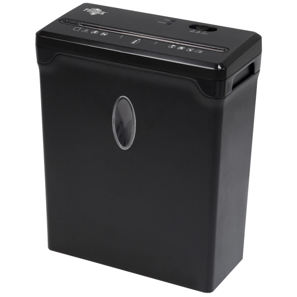 ProTek 8-Sheet Cross-Cut Shredder, Black, PX81B