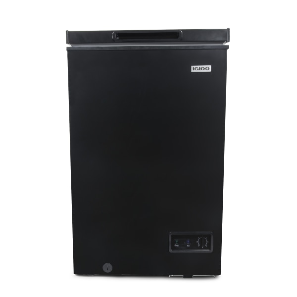 Igloo Chest Freezer, 3.5 Cu. Ft., Black