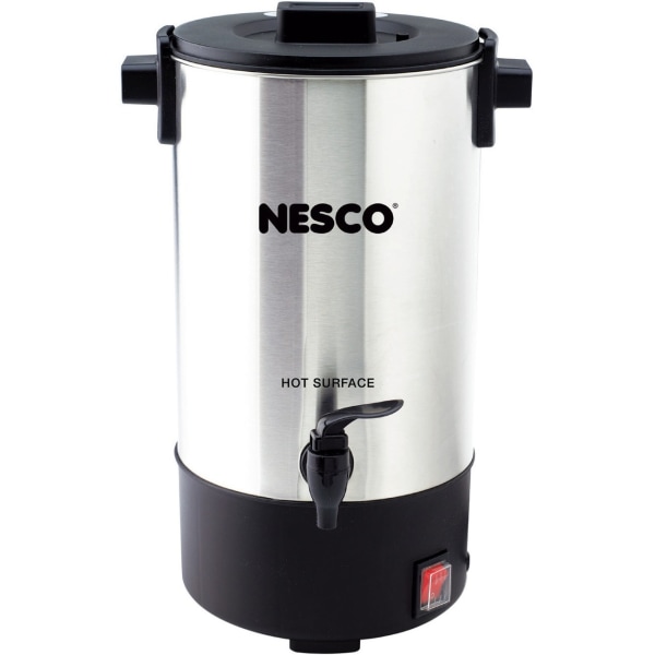 NESCO® CU-25  Professional Coffee Urn  25 Cups  Stainless Steel