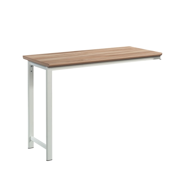 Sauder® Bergen Circle 42"W Desk Return, Kiln Acacia/White