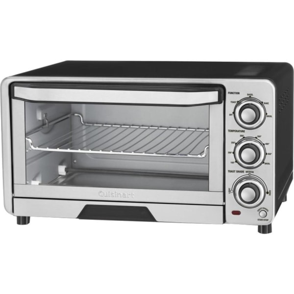 Cuisinart - Custom Classic Toaster Oven Broiler - Stainless Steel