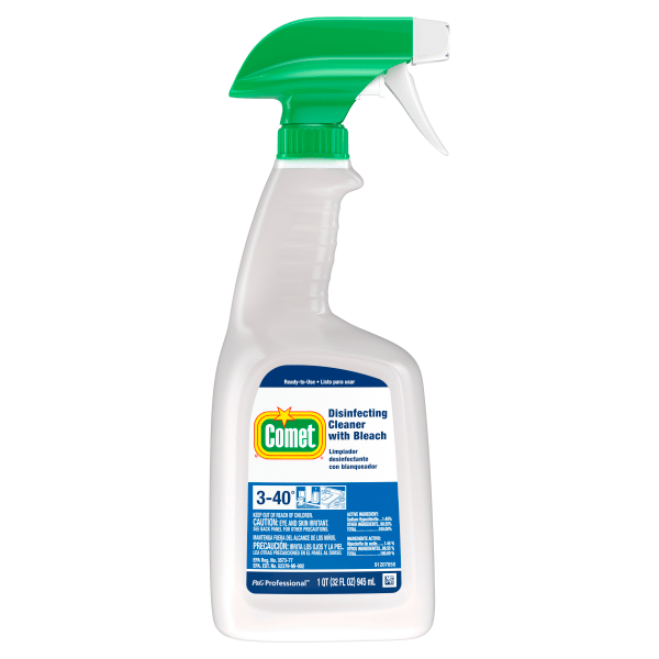 Comet Professional disnfctng cleanr With blch  32 Oz