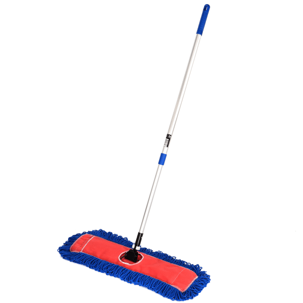 Alpine Industries 24" Microfiber Wet Dry Dust Mop Set with Telescopic Handle