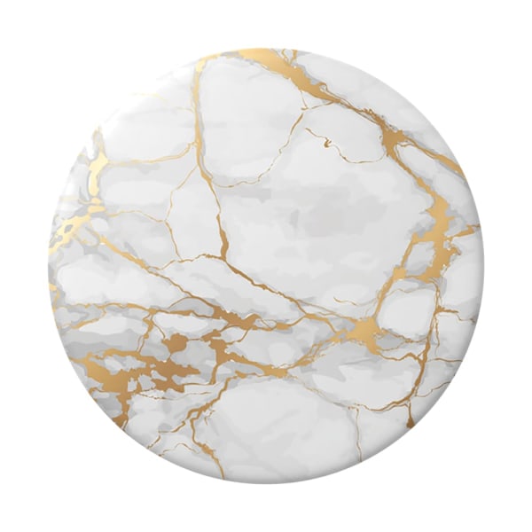 PopSockets Marble PopGrip Cell Phone Grip & Stand - Gold Lutz