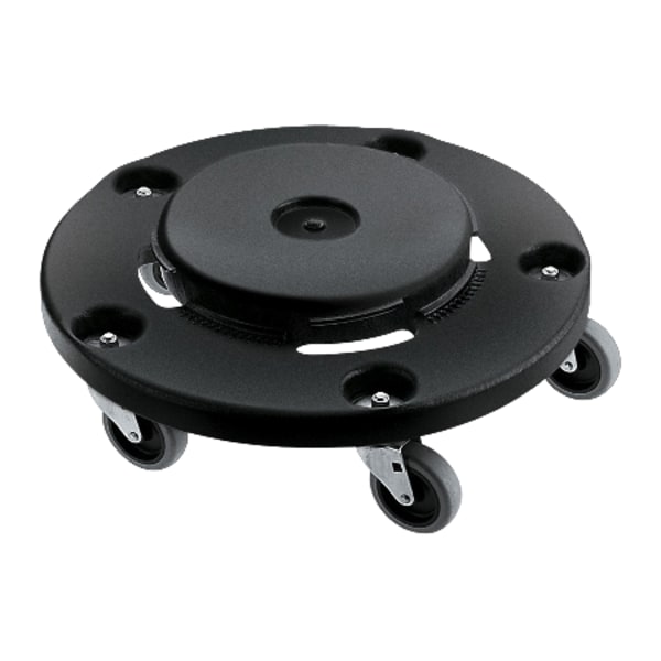 Rubbermaid Commercial Products FG264000BLA BRUTE Trash Can Dolly  Black