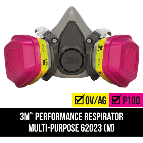 3M Professional Multi-Purpose Respirator with Drop Down  1 Respirator