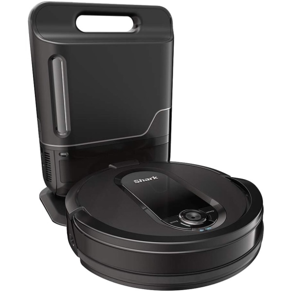 Shark - IQ R100AE Wi-Fi Connected Robot Vacuum - Black