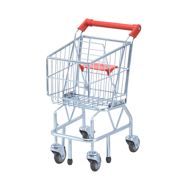 Melissa & Doug Toy Shopping Cart With Sturdy Metal Frame