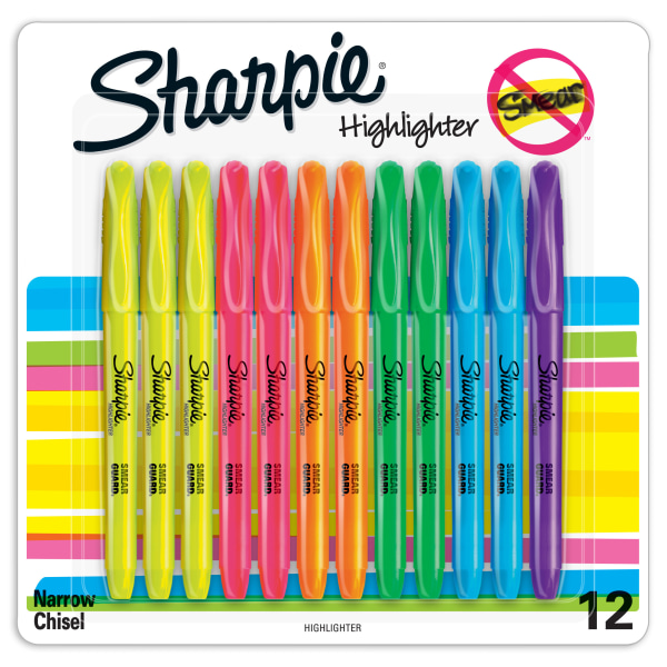 Sharpie Accent Pocket Style Highlighter SAN27145